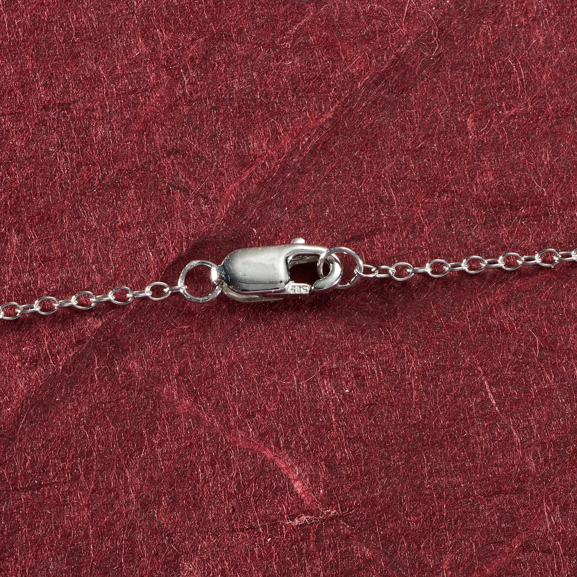 Ross-Simons Bezel-Set Diamond Station Necklace in 14kt White Gold