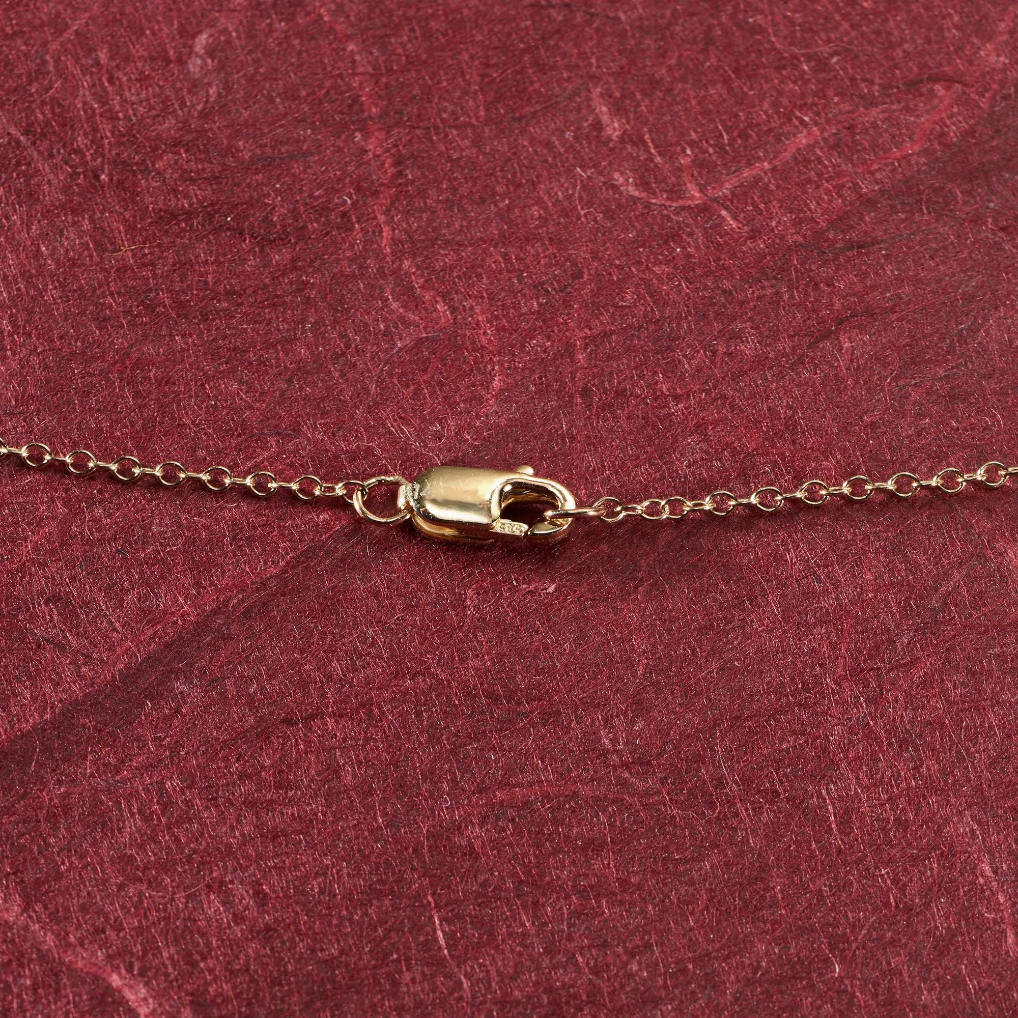 Ross-Simons Bezel-Set Diamond Station Necklace in 14kt Yellow Gold