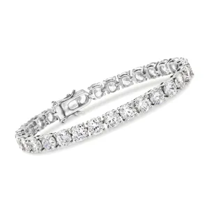Ross-Simons CZ Tennis Bracelet in Sterling Silver