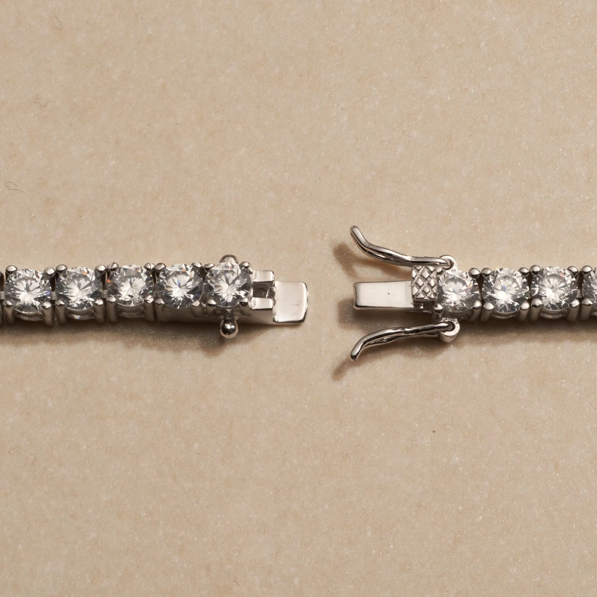 Ross-Simons CZ Tennis Bracelet in Sterling Silver