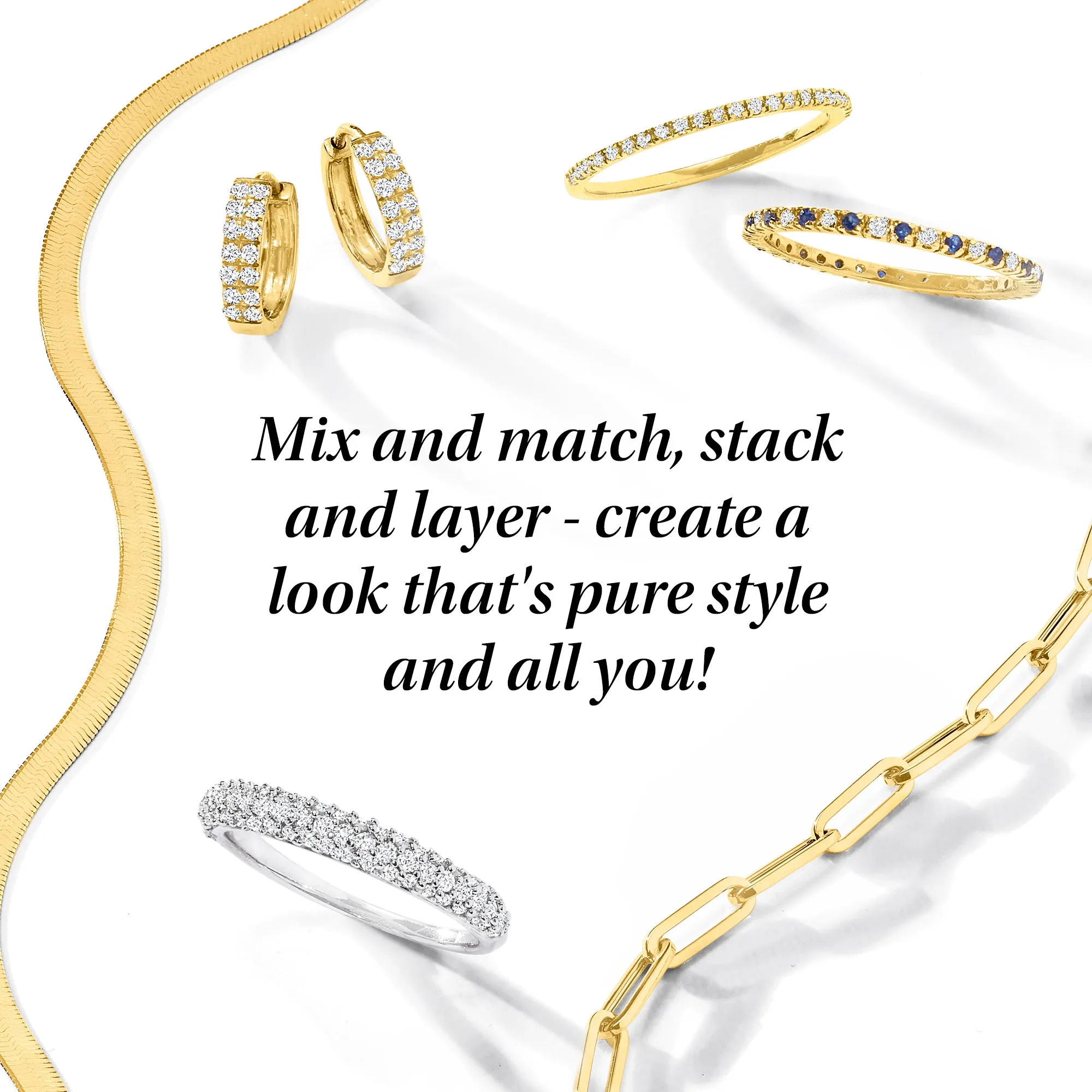 Ross-Simons Diamond-Accented Station Bracelet in 14kt Yellow Gold