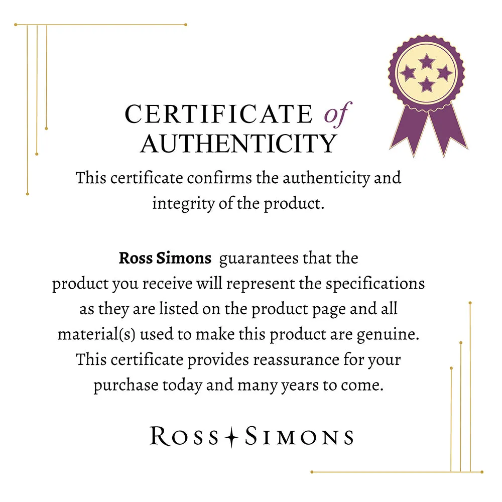 Ross-Simons Diamond Solitaire Necklace in 14kt White Gold