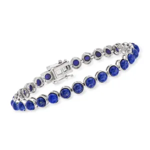 Ross-Simons Lapis Tennis Bracelet in Sterling Silver