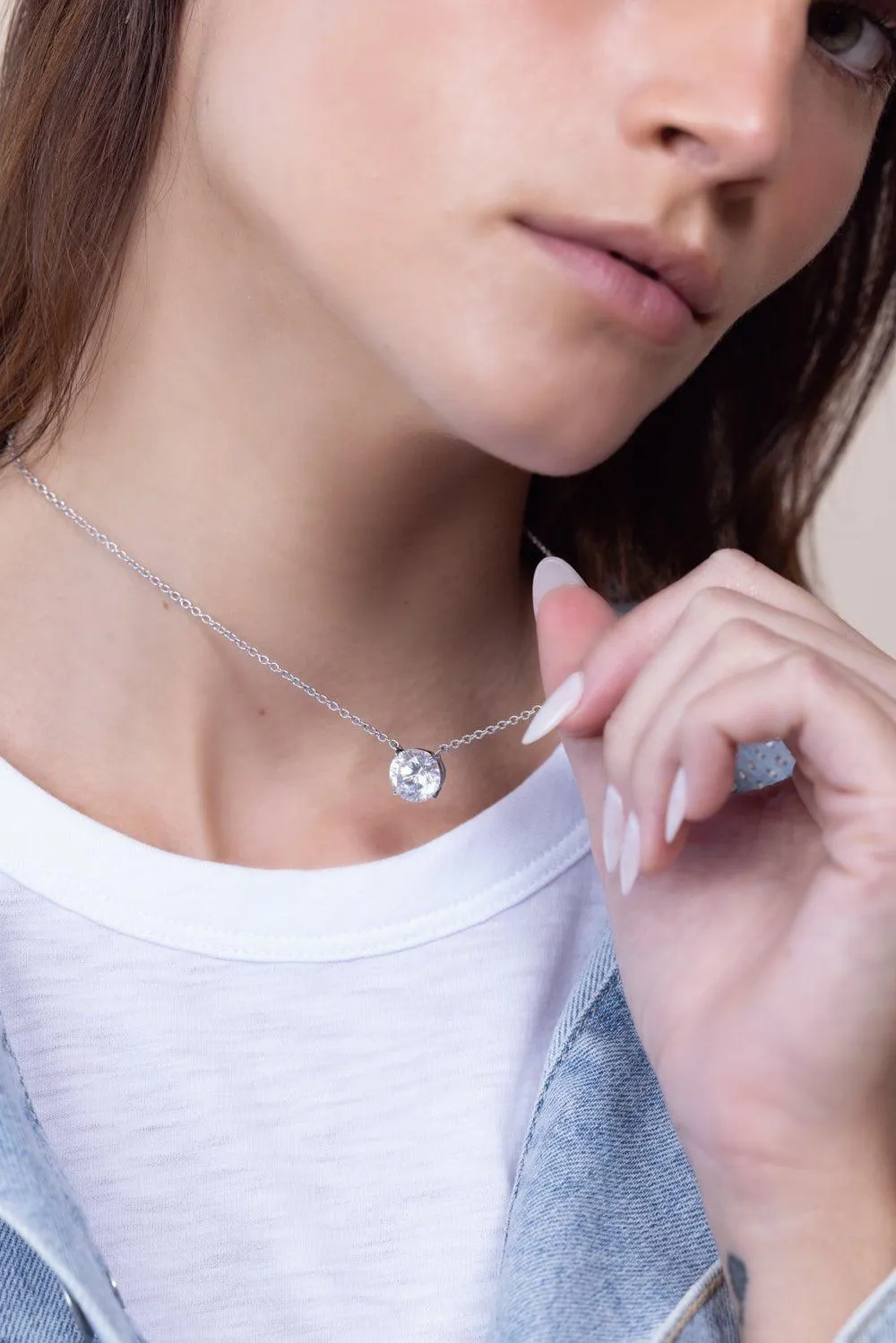 Round Pendant Necklace