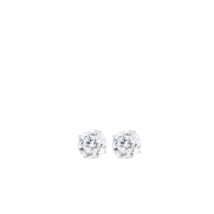 Round Stud Earrings