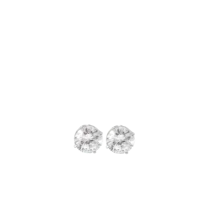 Round Stud Earrings