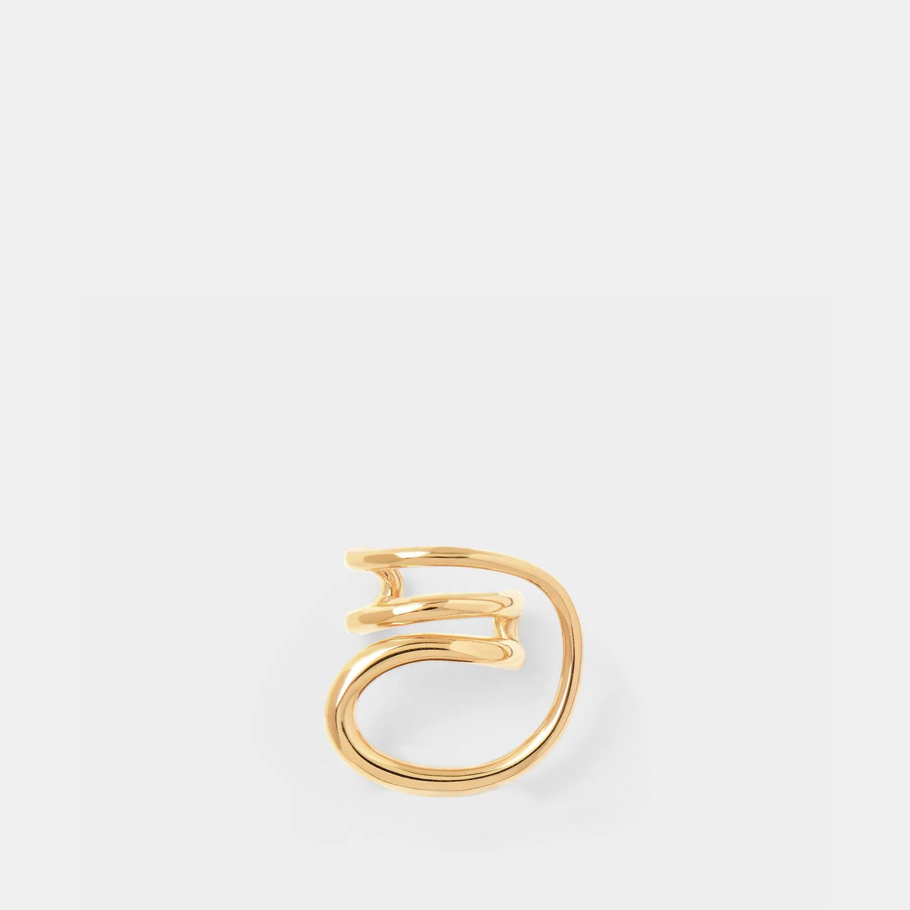 Round Trip Earcuff in Gold Silver