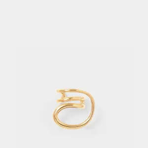 Round Trip Earcuff in Gold Silver