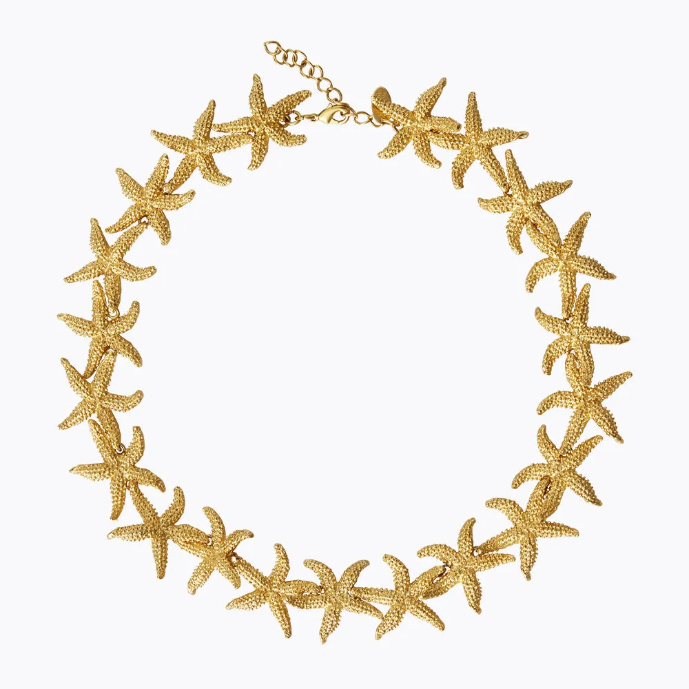 Sea Star Statement Necklace Caroline Svedbom