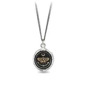 Seek the Light 14K Gold on Silver Talisman