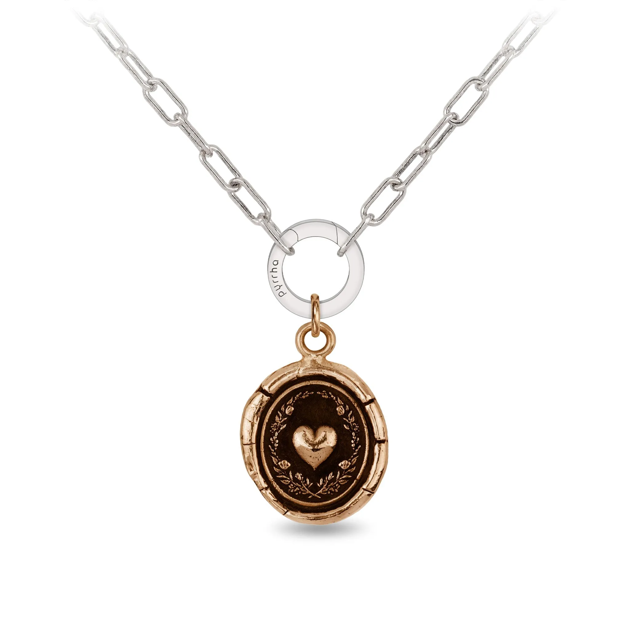 Self-Love Small Paperclip Chain Necklace