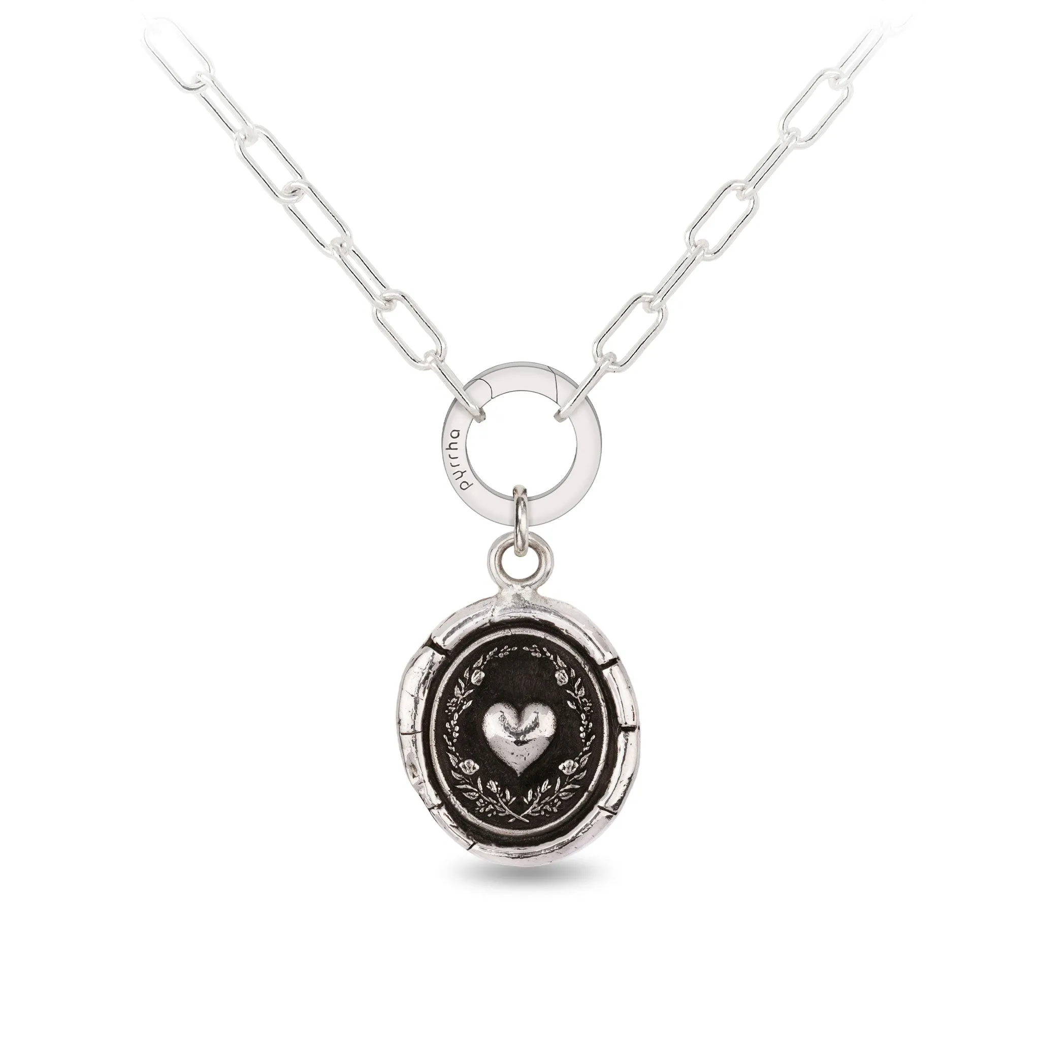Self-Love Small Paperclip Chain Necklace