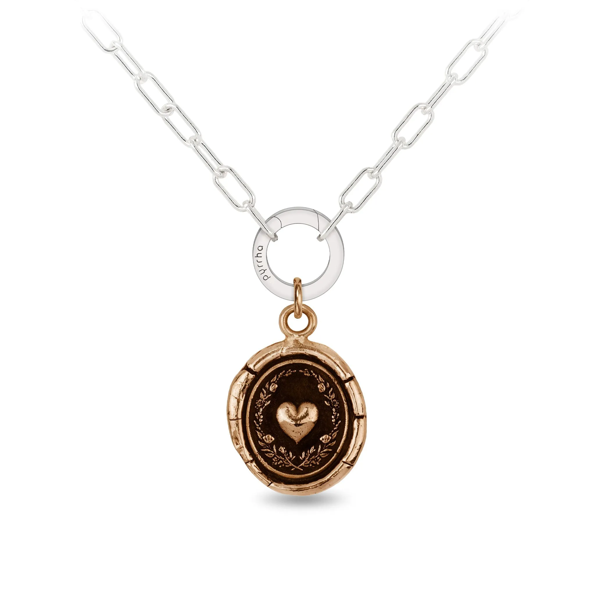 Self-Love Small Paperclip Chain Necklace