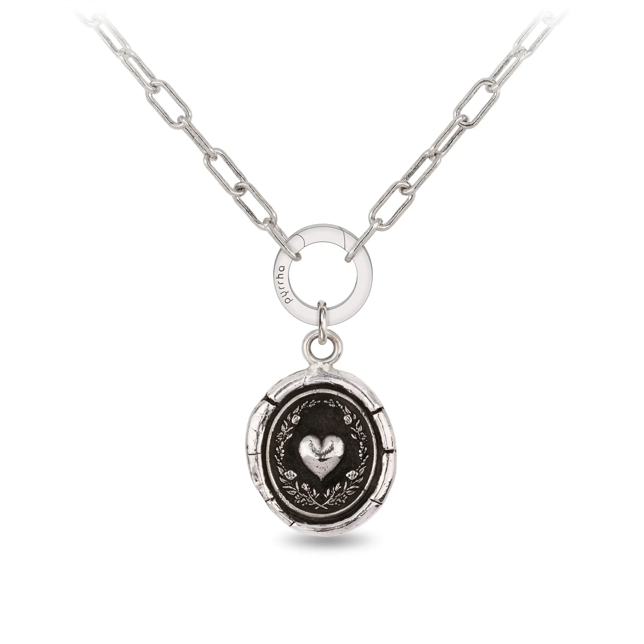 Self-Love Small Paperclip Chain Necklace