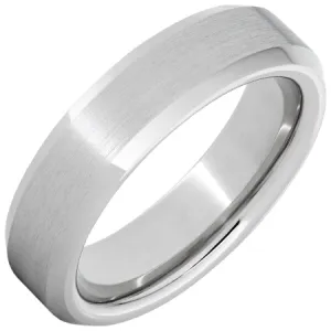Serinium® Beveled Edge Band with Satin Finish