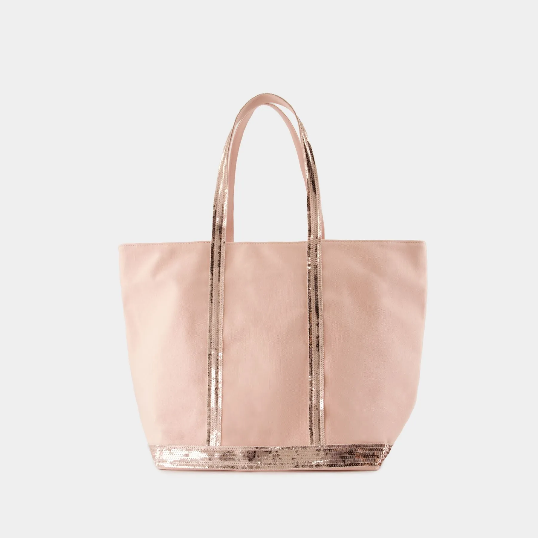 Shopping bag L - Vanessa Bruno - Cotton - Pink