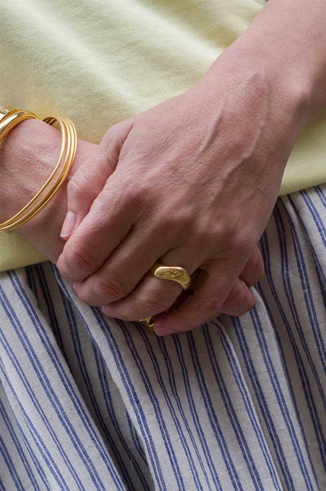 Shyla Rocco Ring in Gold