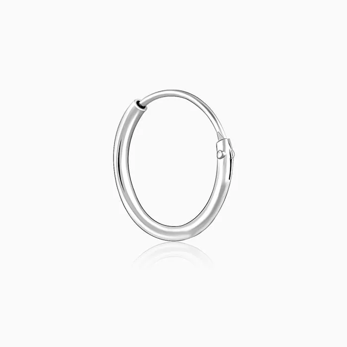 Silver Cinderella Shoes Kids Hoop Earrings (4-12 yrs) Giva