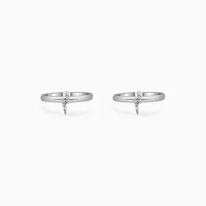 Silver Diljeet Toe Rings Giva
