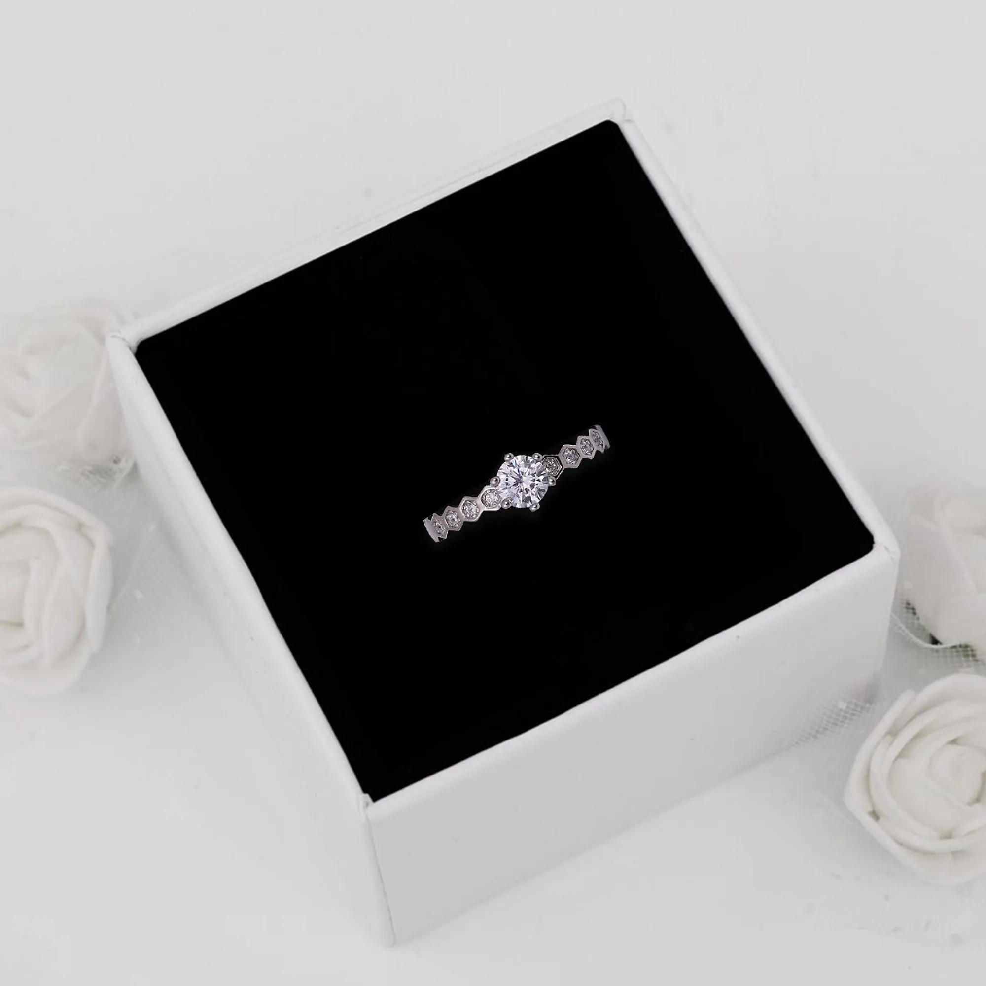 Silver Dreamy Charm Couple Rings Giva
