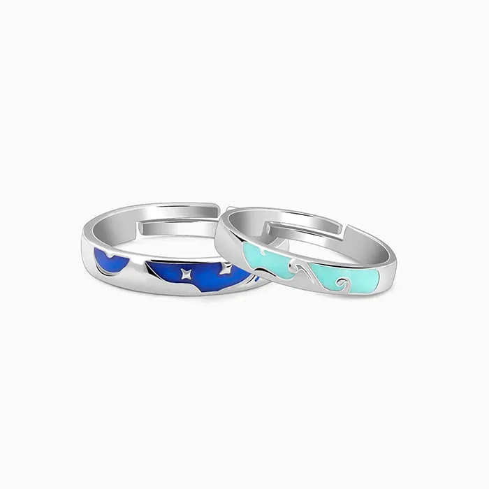 Silver Ecstasy Couple Bands Giva
