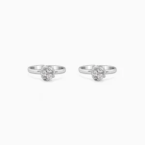 Silver Mehak Toe Rings Giva