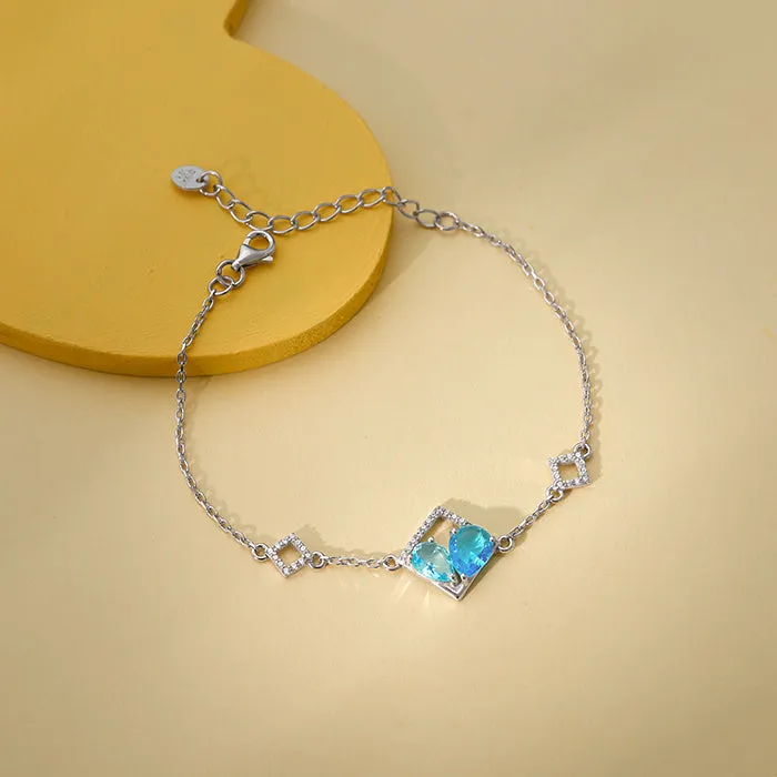 Silver Met Love Bracelet Giva
