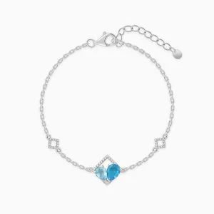 Silver Met Love Bracelet Giva