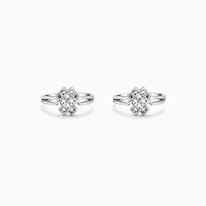 Silver Pema Toe Rings Giva