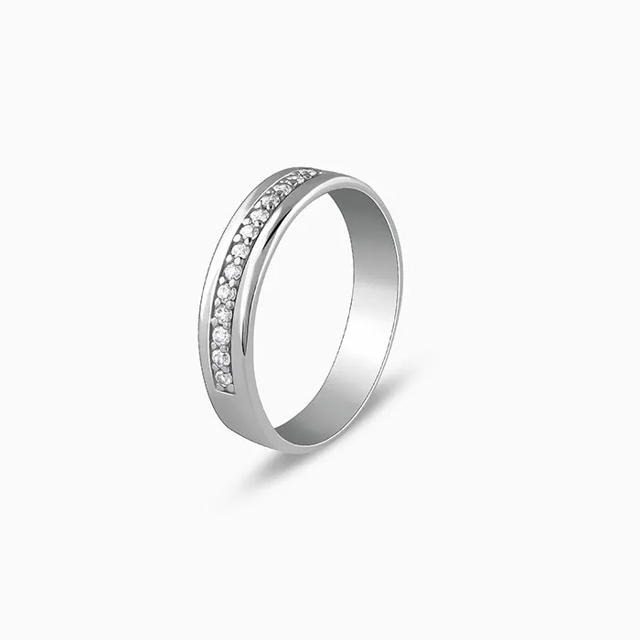 Silver Simple Serenity Men's Ring Giva