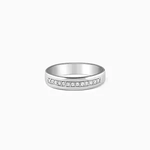 Silver Simple Serenity Men's Ring Giva