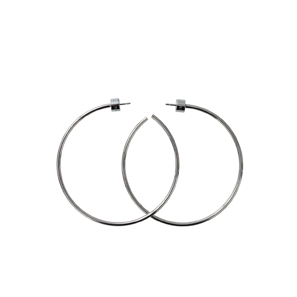 Skinny Hoop Earrings