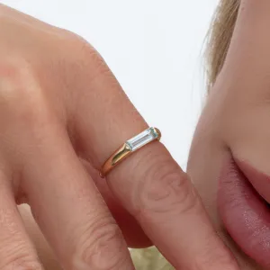 Sky Blue Topaz Ring, Arielle SARAHELISE