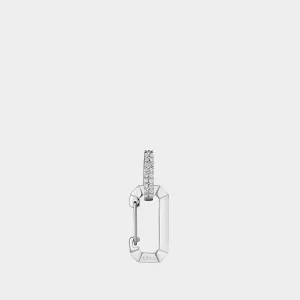 Small Chiara Earring in 18 carat Gold and diamonds