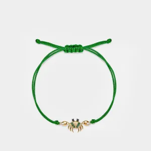 Soleil Malachite Signet Ring in Yellow Gold