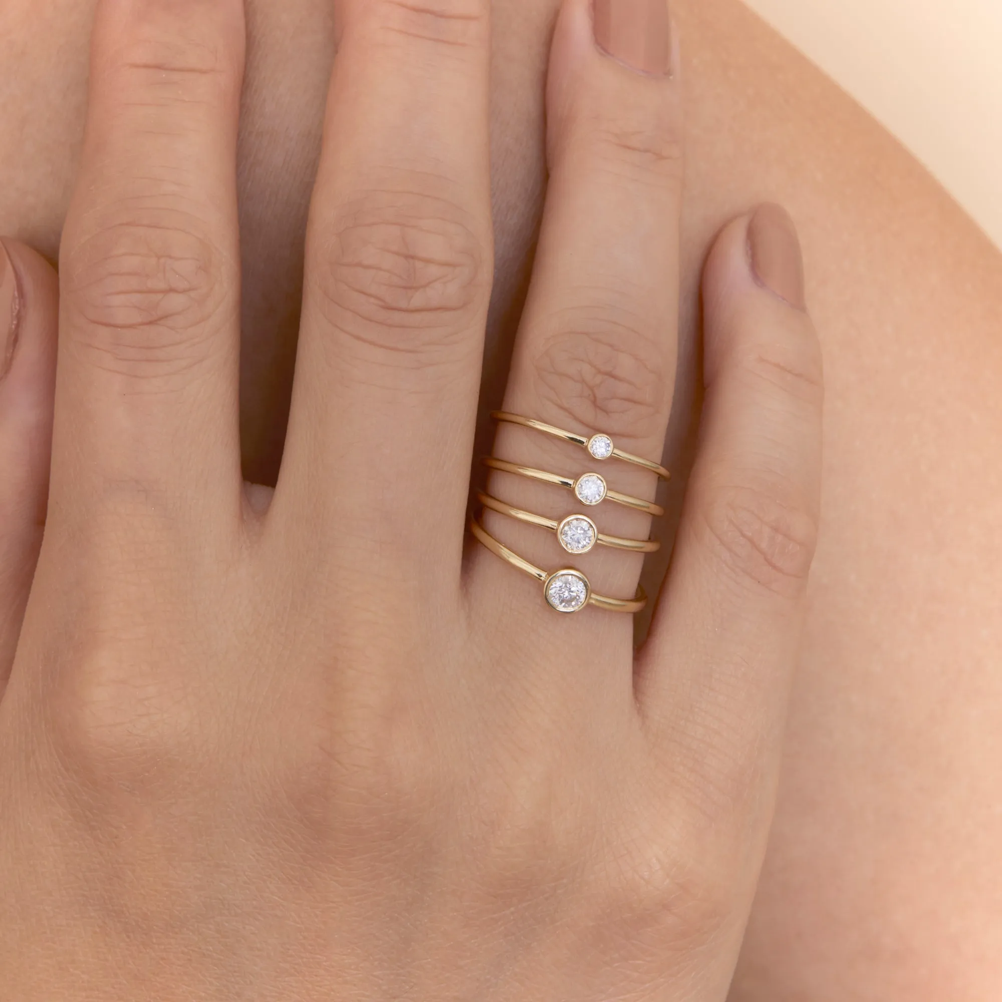 Solitaire Diamond Engagement Ring, Susie SARAHELISE