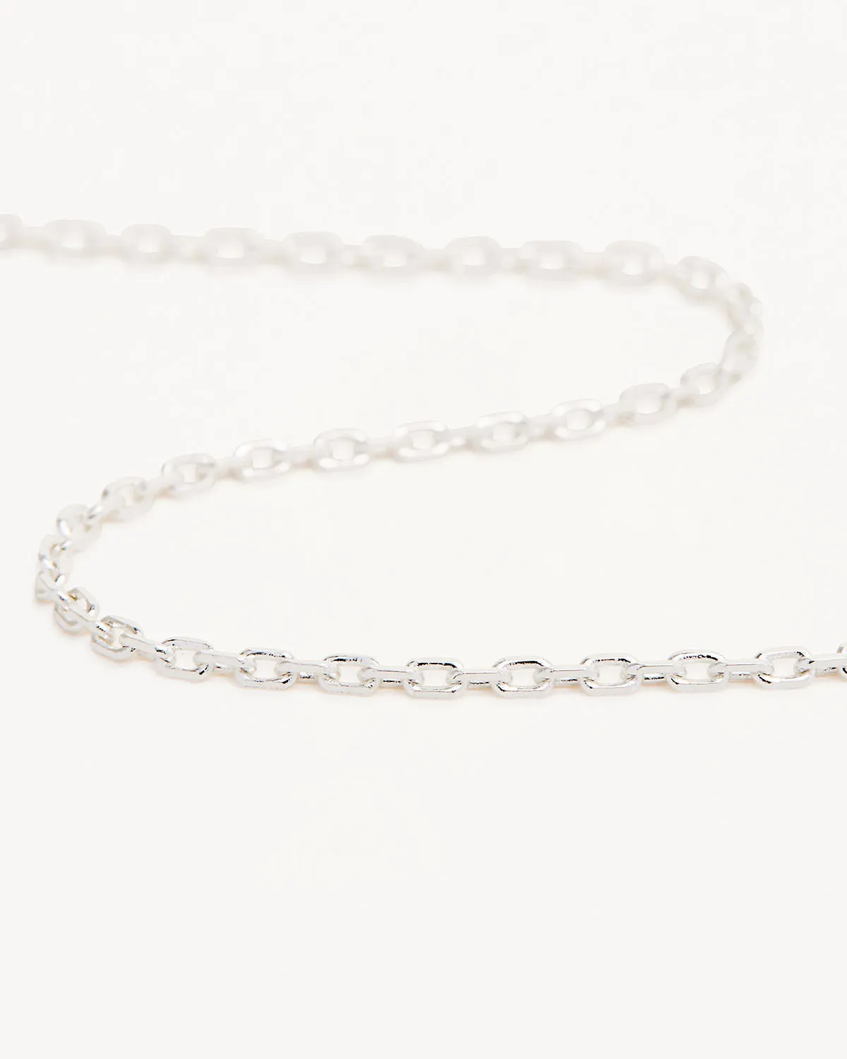 Sterling Silver 18" Signature Chain Necklace Bycharlotte
