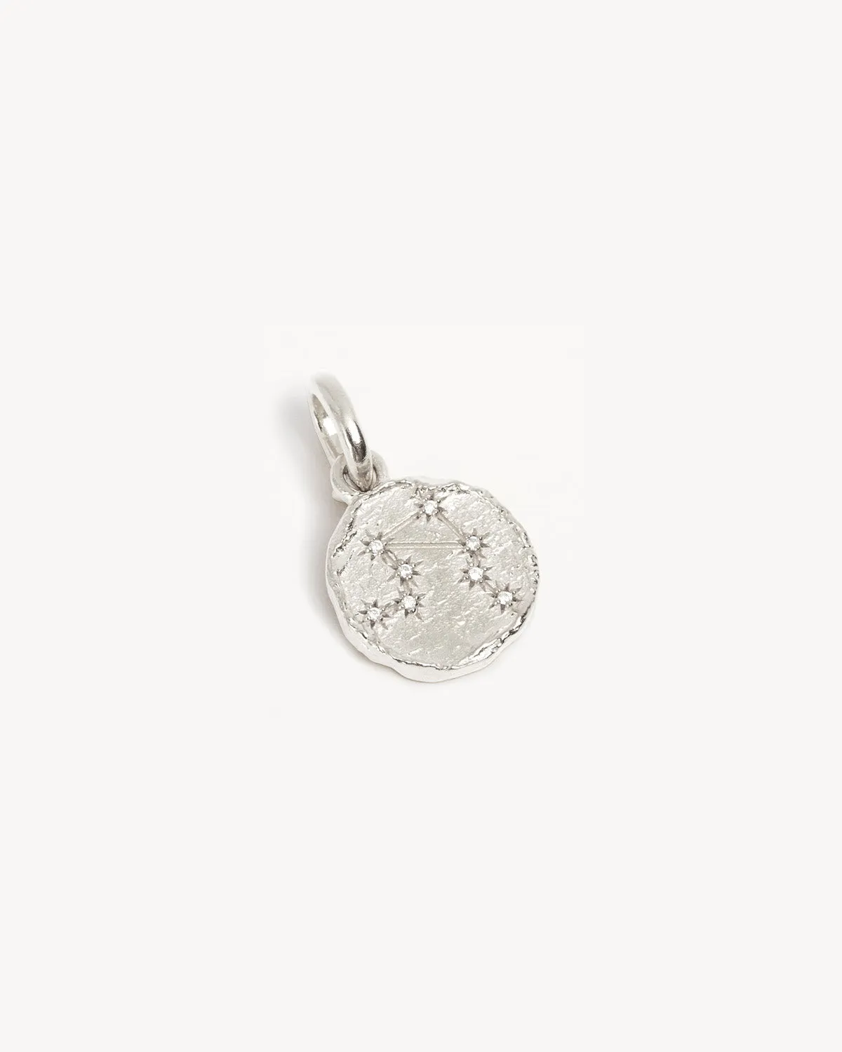 Sterling Silver Cosmic Love Zodiac Annex Link Pendant - Libra Bycharlotte