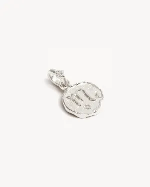 Sterling Silver Cosmic Love Zodiac Annex Link Pendant - Scorpio Bycharlotte