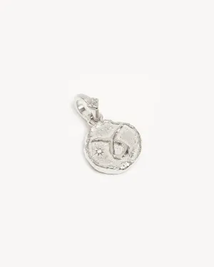 Sterling Silver Cosmic Love Zodiac Annex Link Pendant - Taurus Bycharlotte