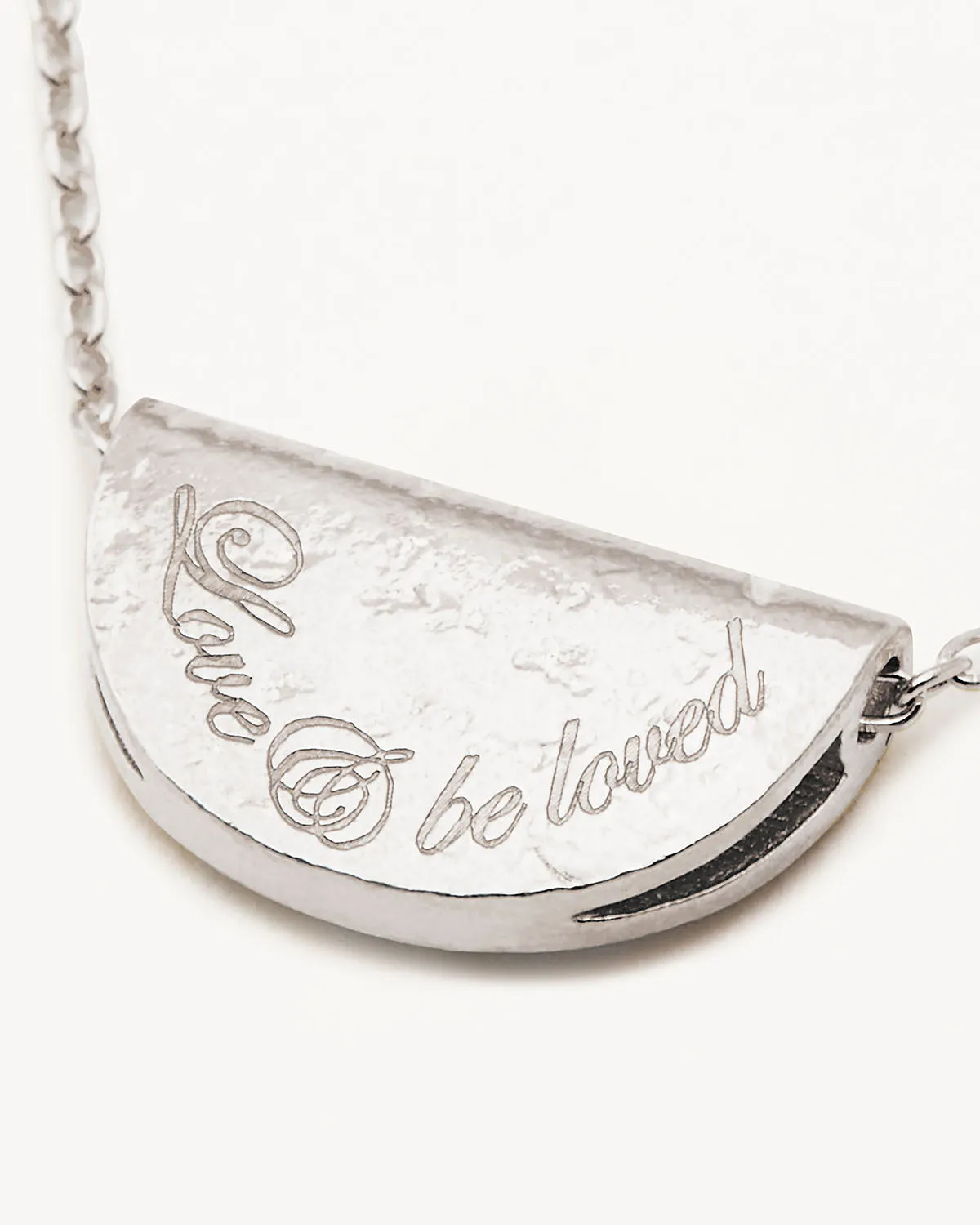Sterling Silver Lotus Birthstone Necklace - January - Garnet Bycharlotte