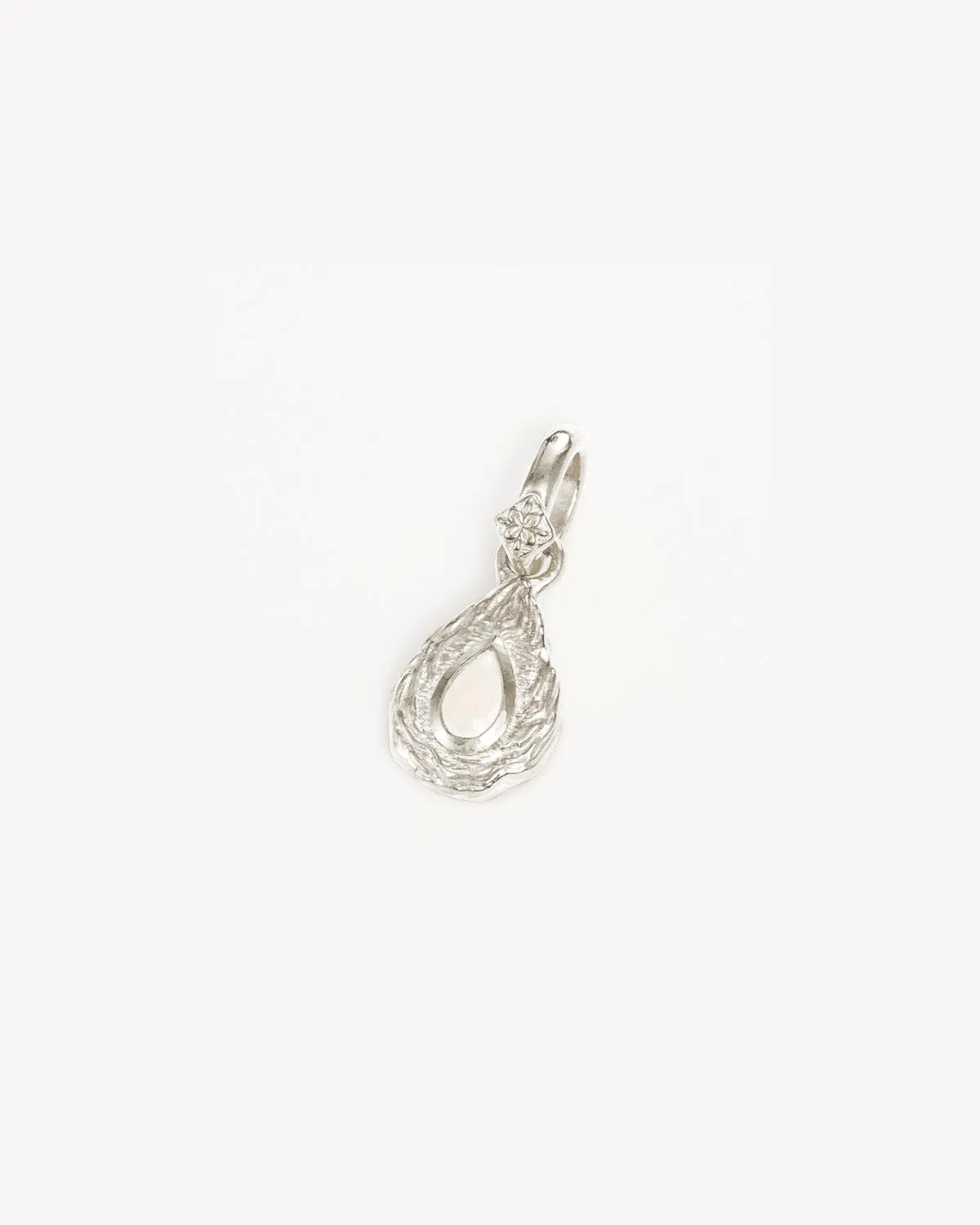 Sterling Silver With Love Birthstone Annex Link Pendant - June Bycharlotte