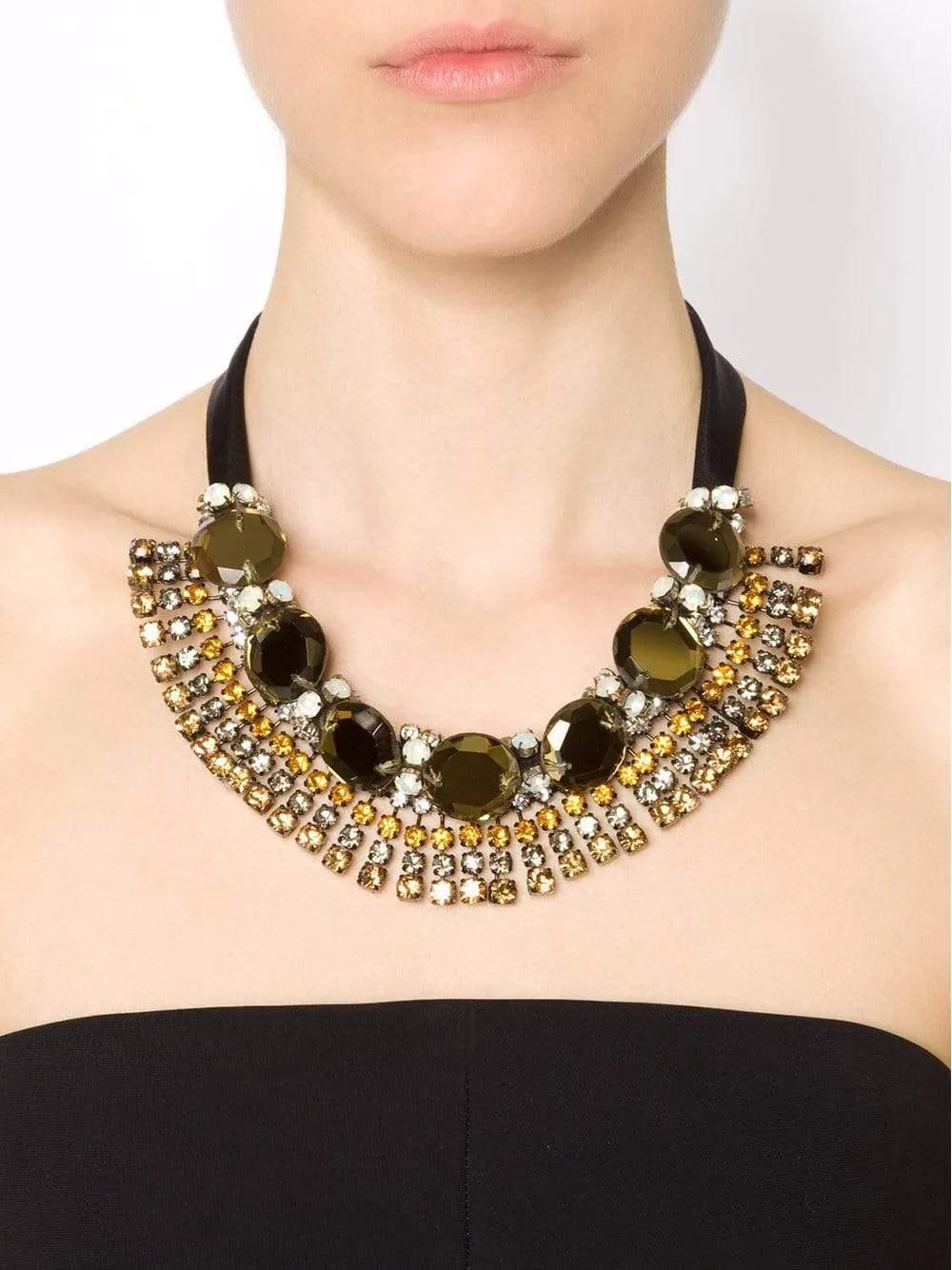 Strass Evening Necklace