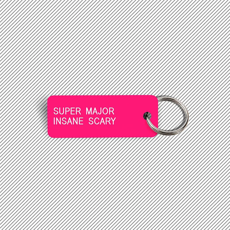 SUPER MAJOR INSANE SCARY Keytag (2021-10-31)