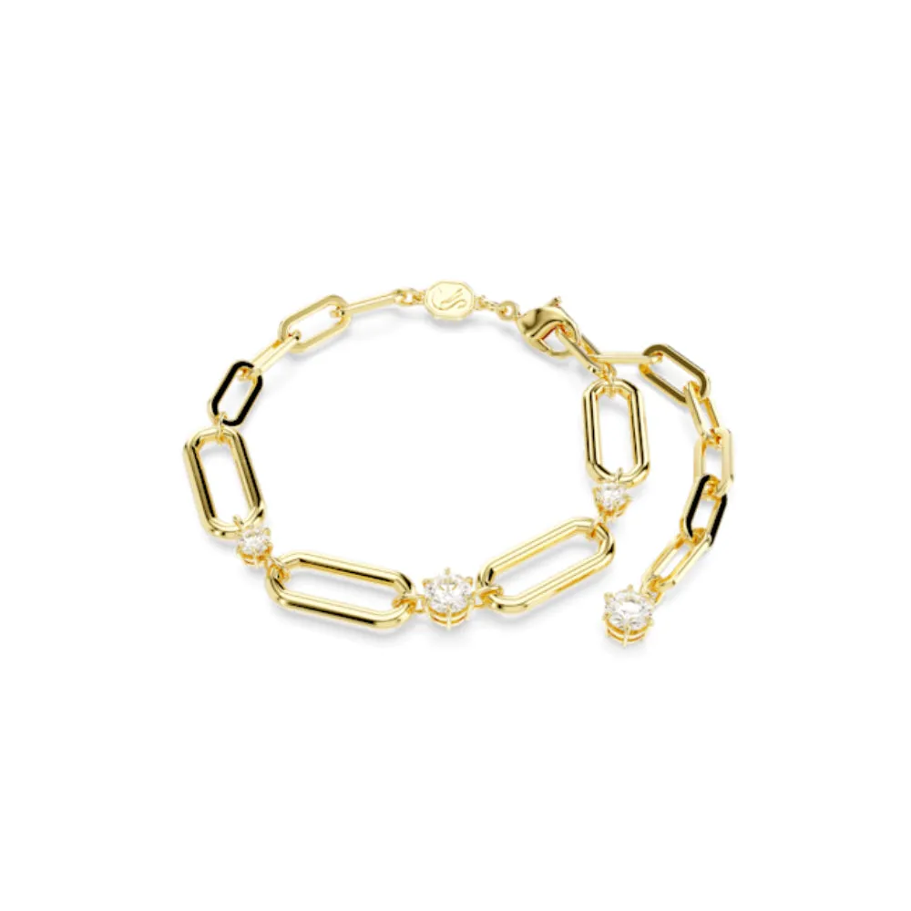 Swarovski Constella Bracelet White, Rhodium plated
