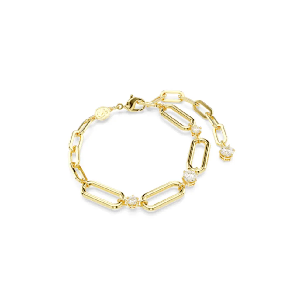 Swarovski Constella Bracelet White, Rhodium plated