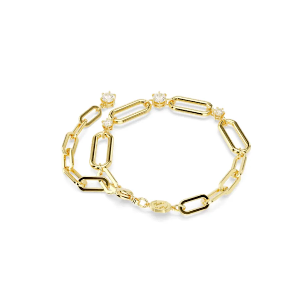 Swarovski Constella Bracelet White, Rhodium plated