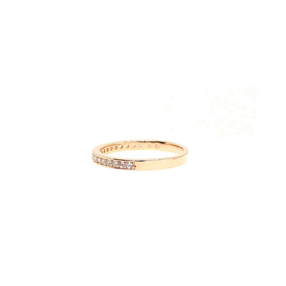 Swarovski Rare Ring White Rose-Gold Tone