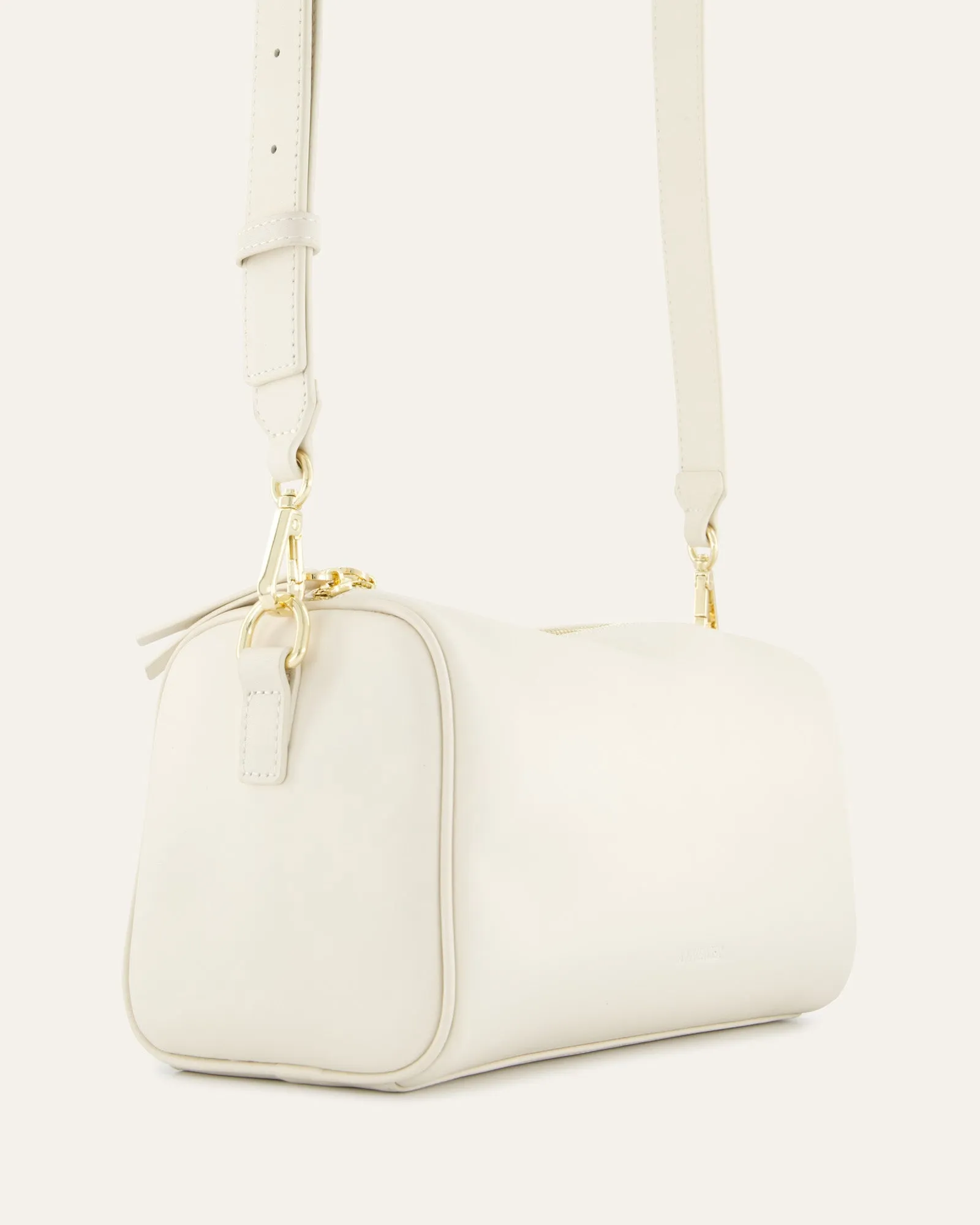SYLVIE CROSSBODY BAG OFF WHITE LEATHER Jo Mercer
