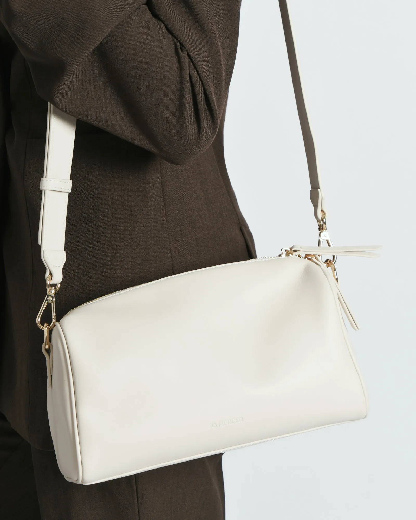 SYLVIE CROSSBODY BAG OFF WHITE LEATHER Jo Mercer